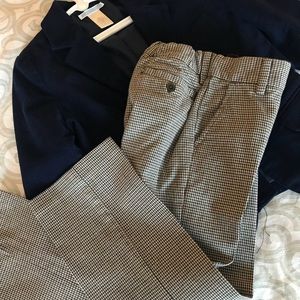 Janie and jack houndstooth pants boys size 5